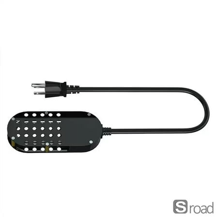 Submersible Poultry Water Heater, 250W Automatic Thermostatic Control, Anti-Freeze Chicken Waterer Deicer For Winter, Instant Heating, 1.6 Gal Capacity, 120V US Plug