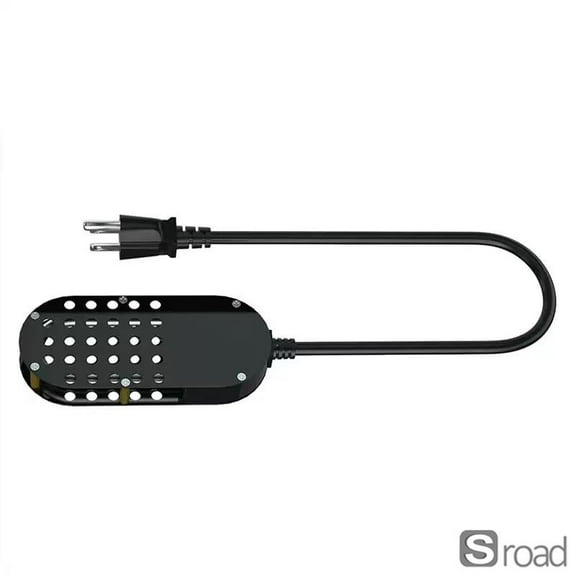 Submersible Poultry Water Heater, 250W Automatic Thermostatic Control, Anti-Freeze Chicken Waterer Deicer For Winter, Instant Heating, 1.6 Gal Capacity, 120V US Plug