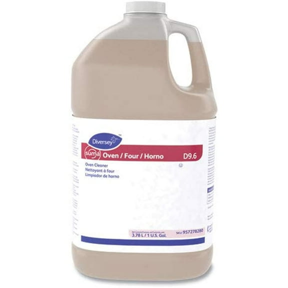 Suma Oven D9.6 Oven Cleaner, Unscented, 1gal Bottle