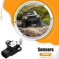 thumbnail image 2 of Sensor de posición del acelerador Durabilidad Estabilidad Gran relación señal-ruido TPS Fórmula directa de cambio de piezas de automóviles Control de aceleradores Vogacara VI001968-00, 2 of 6