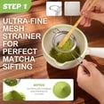 thumbnail image 3 of MATCHA wHISK sET, mATCHA sET hOME AND kITCHEN, mATCHA kIT hANDLED mATCHA bOWL tEA sET, cHRISTMAS gIFTS FOR wOMEN mOM, kITCHEN dECOR aND aCCESSORIES, mATCHA sIFTER tEA cUP sET cHRISTMAS kITCHEN dECOR, 3 of 8