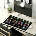 thumbnail image 3 of Chanana 2026 Calendar Mouse Pad, Calendar Desk Mat,XL Large Mouse Pad for Laptop Computer, Mousepad with Non-Slip Rubber Base and Stitched Edge for Game, Office, Home 23.6'' x 11.8'', 3 of 8