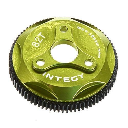 Integy RC Toy Model Hop-ups T8028GREEN 82T Metal Spur Gear for Traxxas 1/10 Electric Stampede