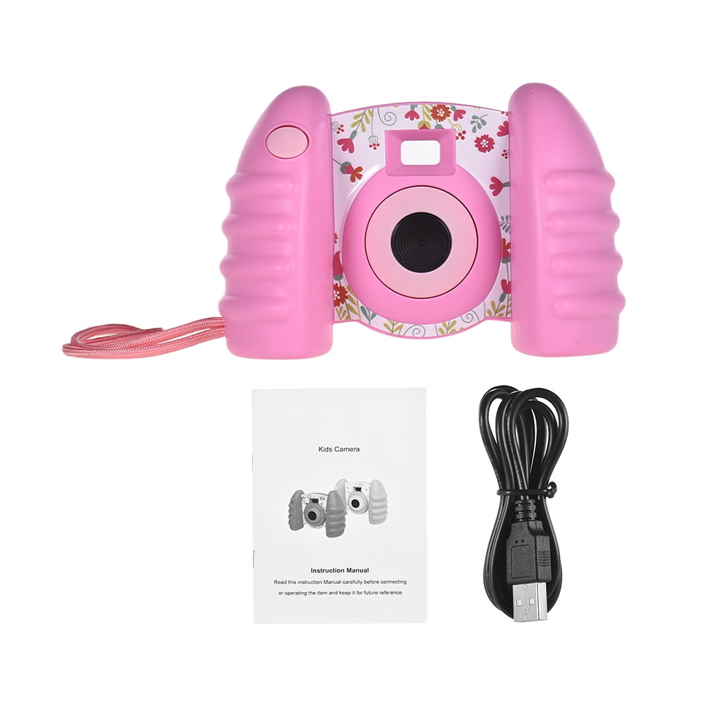 Pink Child Kid Digital Camera 1.4 inch Screen Mini Camera Camcorder TF Card Gift
