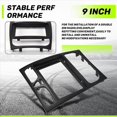 thumbnail image 4 of Car Radio Fascia for C CLASS W203 02-04 DVD Stereo Frame Plate Adapter Mounting Dash Installation Bezel Trim Kit, 4 of 4