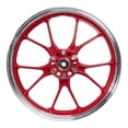 thumbnail image 2 of Rin Delantero Para Motocicleta Vento Nitrox 250 Rojo Kinlley plateado, 2 of 3