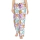 thumbnail image 1 of Fotbe Donuts and Coffee Pantalones de Pijama para Mujer, Pantalones de Dormir, Pantalones Pj con Cordón y Bolsillos-Small, 1 of 6