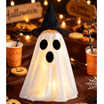 thumbnail image 7 of Halloween Ghost, Non-Lighted Mesh Ornament for Indoor Setup, Home Tabletop Party Prop, Shelf, Mantel, Room, and Seasonal Spooky Decor Enyisa, 7 of 7