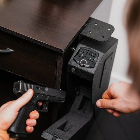 RPNB Mounted Gun Safe California DOJ Certified Handgun Safe Biometric