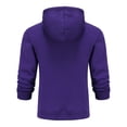 thumbnail image 3 of IROINNID Deals Hoodies for Men Comfy And Winter Youth Hooded European Size Printed Sweater Pullover Sweater,Purple, 3 of 8