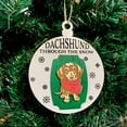 thumbnail image 4 of Pendentif de Noël Suspendu Lettre Animal Courbe Flocon de Neige en Bois Festif Forme Colorée Motif Clair Pendentif de Décoration Réutilisable, 4 of 10