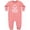 Mauve, variant on Lawyer Daddys Little Co Counsel Baby Fleece Romper