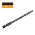 thumbnail image 3 of Uxcell 10pcs Hex Head Wrench Drill Bit 4mm(H4) Métrico 1/4" Hex Shank 4"(100mm) Longitud, 3 of 7
