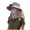 Coffee, variant on Lispipm Fishing Hat for Women Outdoor Wide Brim Caps with Face and Neck Cover Wide Brim Breathable Bucket Hats for Garden Work Brown