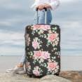 thumbnail image 3 of Lsque Rose Flowers Printed Luggage Cover, Travel Luggage Protector,Scratch and Dirt Resistant, Fits 18-32 Inch Luggage - Medium, 3 of 9