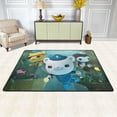 thumbnail image 2 of The Octonauts Floor Mat Flannel Anti-Slip Pad Doormat 36"X24" Soft Absorbent & Wear-Resistant Area Rug For Home & Office, 2 of 7