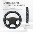 thumbnail image 5 of Fotbe Colorful Space Steering Wheel Cover Universal 15 in Car Accessories for Men Women,Steering Wheel Protector Comfortable Protective Case for SUV Sedan Decor, 5 of 8