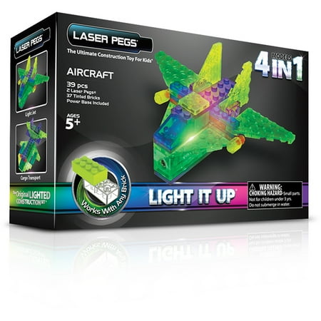 Laser Pegs MPS 4-in-1 Aircraft