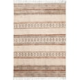 thumbnail image 1 of Casavani Hand Made Durrie Home Dcor Area Rug, Black 2x3 feet, 1 of 6
