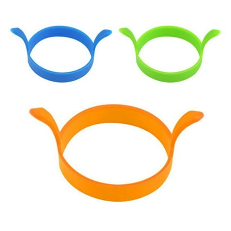 

Christmas Gifts Clearance! SHENGXINY Kitchen Supplies Clearance Silicone Round Breakfast Lunch Such As Ring Moulds Non-stick Pot Eg G Moulds Multicolor