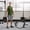 Black, variant on Barbell Olympic Trap Bar and Shrug Bar for Deadlifts