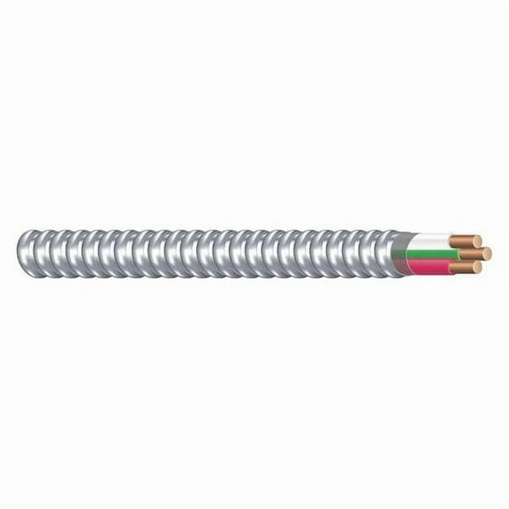 Southwire MetalCladArmoRdCable,12AWG,Alum,250ft 68952101