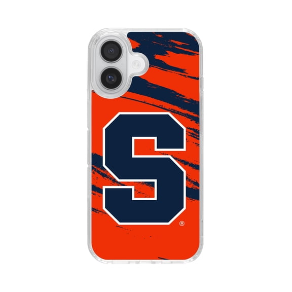 Syracuse Orange HD Phone Case Compatible with MagSafe Apple iPhone 17 (Paint) by Affinity Bands