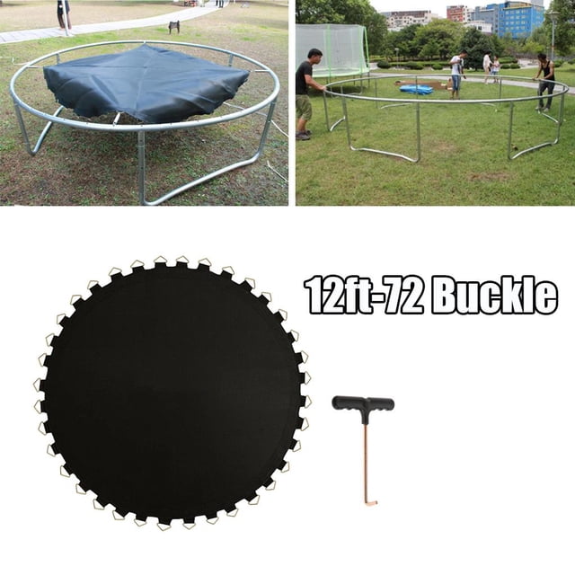 Colchoneta de de 6/8/10/12 pies, cama de de repuesto, con de seguridad Hebilla pies-72 shamjiam Reemplazo de la almohadilla del trampolín