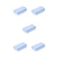 thumbnail image 1 of Jumpingount 1 Set Double Sided Pumice Stone Washer for Hard Skin Tools Care Scrubber Exquisite Appearance Foot Exfoliators Color azul y blanco. 5piezas, 1 of 6