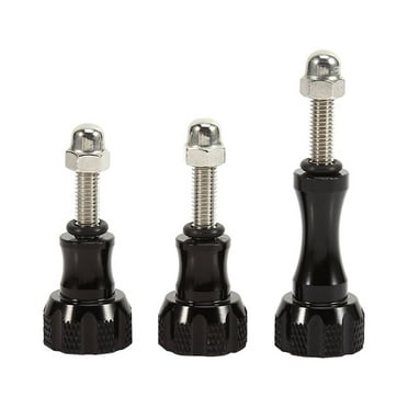 3Pcs Durable Thumb Knob Fixing Screw Bolt Nut Set for Gopro Hero 4/3/3 /2 Camera