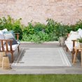thumbnail image 4 of Nourison Home Nourison Essentials Grey Ivory 6' x 9' Area Rug - Easy Clean, Non Shedding, Bed Room, Living Room, Dining Room, Kitchen (6' x 9'), 4 of 5