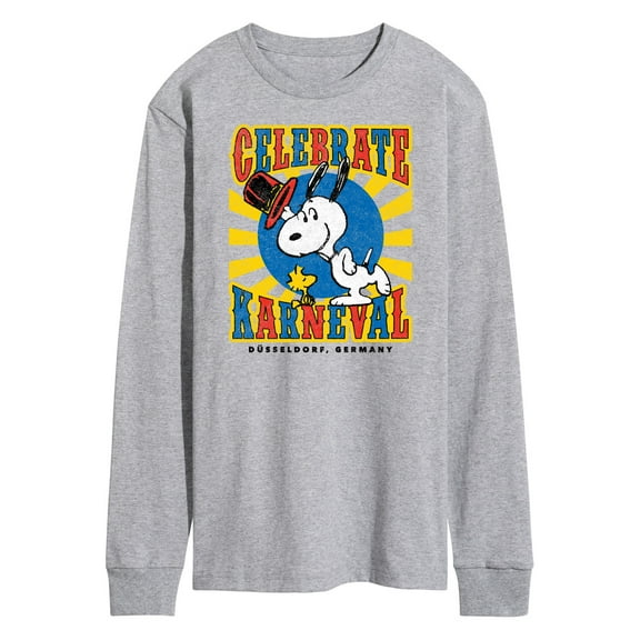 Peanuts - Snoopy Celebrate Karneval - Men's Long Sleeve T-Shirt