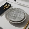thumbnail image 4 of Thyme & Table Dot Ceramic Salad Plate Black and White, 4 of 6