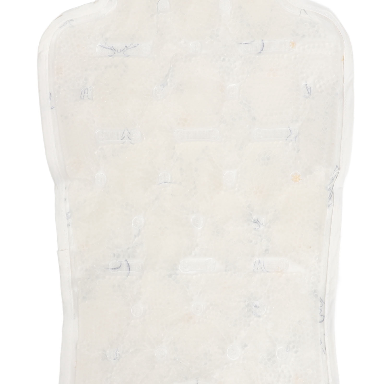 Yajisi Universal Stroller Cooler Pad Breathable Baby Cooling Mat for Summer Car Seat Cushions White Ramie 13.78 inches / 35 cm