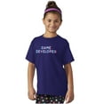 thumbnail image 3 of Game Developer Crewneck T Shirts Boy Girl Teen Brisco Brands XS, 3 of 6