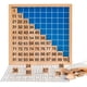 thumbnail image 2 of Tablero de cien matemáticas de madera, contando hasta 100 para jardín de infantes, tablero de números 1-100 para niños pequeños, juguete de conteo para matemáticas, tablero de juego de matemáticas Zhivalor  CZBG-HQ147-2, 2 of 6