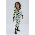 thumbnail image 3 of DC Comics Justice League Batman Pajama Shirt and Pants Sleep Set Logo Infant to Toddler, 3 of 5