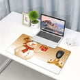 thumbnail image 6 of Kdxio Christmas Snowman Gift Print Large Gaming Mouse Pad,Non-Slip Base,Water Resist Keyboard Pad for Gamer,Office & Home,29.5 x 15.8 in, 6 of 9
