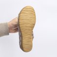 thumbnail image 6 of Women’s Sandals Comfortable Arch Support Dressy Flat Sandals Elastic Open Toe Walking Shoes for Summer Khaki 6.5, 6 of 7