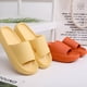 thumbnail image 2 of Zapatillas de casa de baño con plataforma gruesa para mujer, zapatillas de nube, tobogán de interior EVA de suela blanda, chanclas antideslizantes de verano 2022, 2 of 7