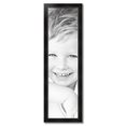 thumbnail image 2 of ArtToFrames 12" x 43" Honors Black with Silver Picture Frame, 12x43 inch Black Wood Poster Frame (WOM-5157), 2 of 7