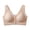 Beige, variant on Womens Bras Front Closure Post Bra With Prosthesis Pockets Daily Wear Womens Seamless Jelly Bras 1 PC