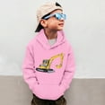 thumbnail image 2 of Hoodies for Boys 10 12 Car Printed Drop Shoulder Hooded Tops Comfortable Trendy Crewneck Cute Sweatshirt for Kids,A3-Pink,8-9 Years, 2 of 6