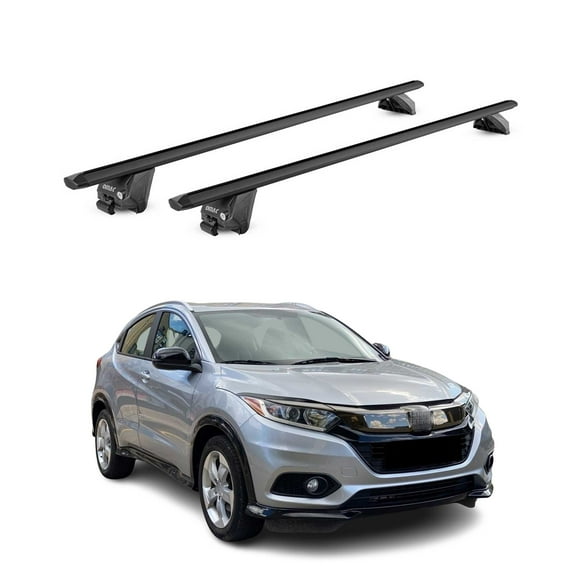OMAC Roof Rack Cross Bars Fits Honda HR-V 2016-2022 Black Luggage Carrier 2 Pcs