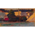 thumbnail image 2 of Alexej von Jawlensky 14x9 Gold Ornate Wood Frame and Double Matted Museum Art Print Titled - Wasserburg (1906), 2 of 4