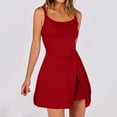 thumbnail image 1 of LOVZFMLL Womens Running Onesie Workout Rompers Outfits Exercise Jumpsuits Gym Yoga Red L, 1 of 9