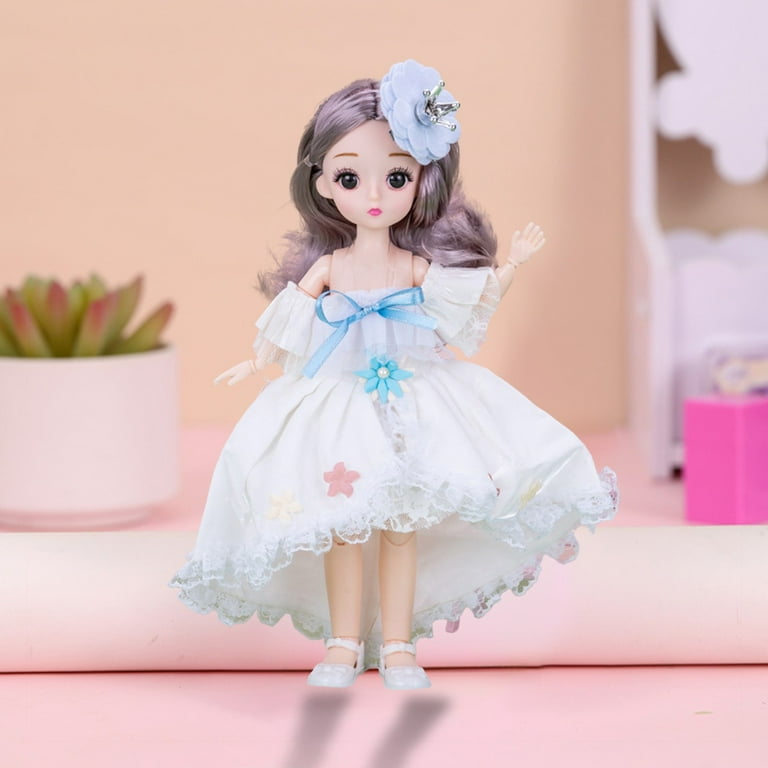 fashion dress up dolls bxhwj Dress Up Doll Set, 2 Pack Musical Princess Dolls with Stylable Hair,  Poseable Joints Fashion Dolls for Role Play and Storytelling, Holiday  Birthday Gift for Girls Kids