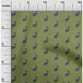 thumbnail image 1 of oneOone Polyester Lycra Fabric Floral Block Printed Craft Fabric BTY 56 Inch Wide, 1 of 4