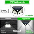 thumbnail image 2 of Lámpara solar para exteriores impermeable IP65 100LED - Paquete de 12, 2 of 5