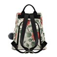 thumbnail image 2 of FORMRS Women's Travel Backpack Purse Anti-Theft Hidden Pockets Casual Shoulder Bag, Red Floral Pattern, 2 of 7
